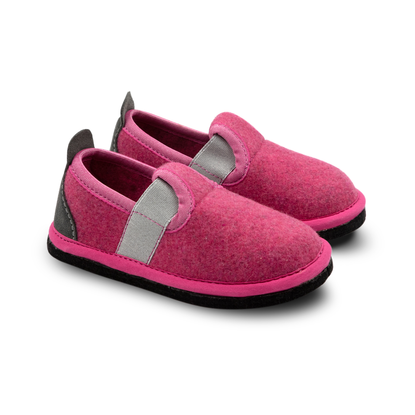 Wool Felt Kids, Children Slippers: Muvy | Löwenweiss