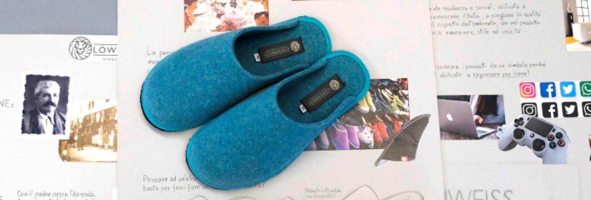 How new slippers are created